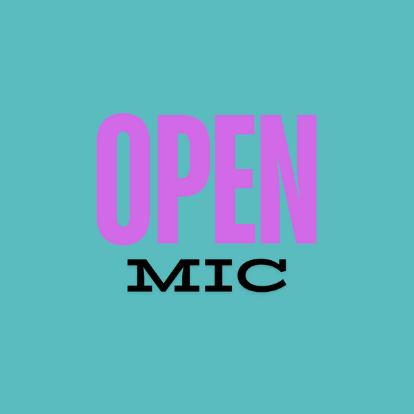 Open Mic 10.oktobrī plkst. 18.00