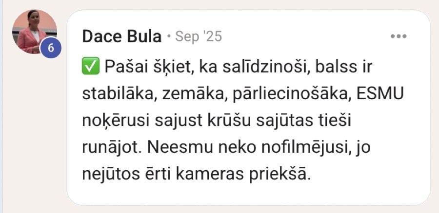 Daces Bulas atsauksme